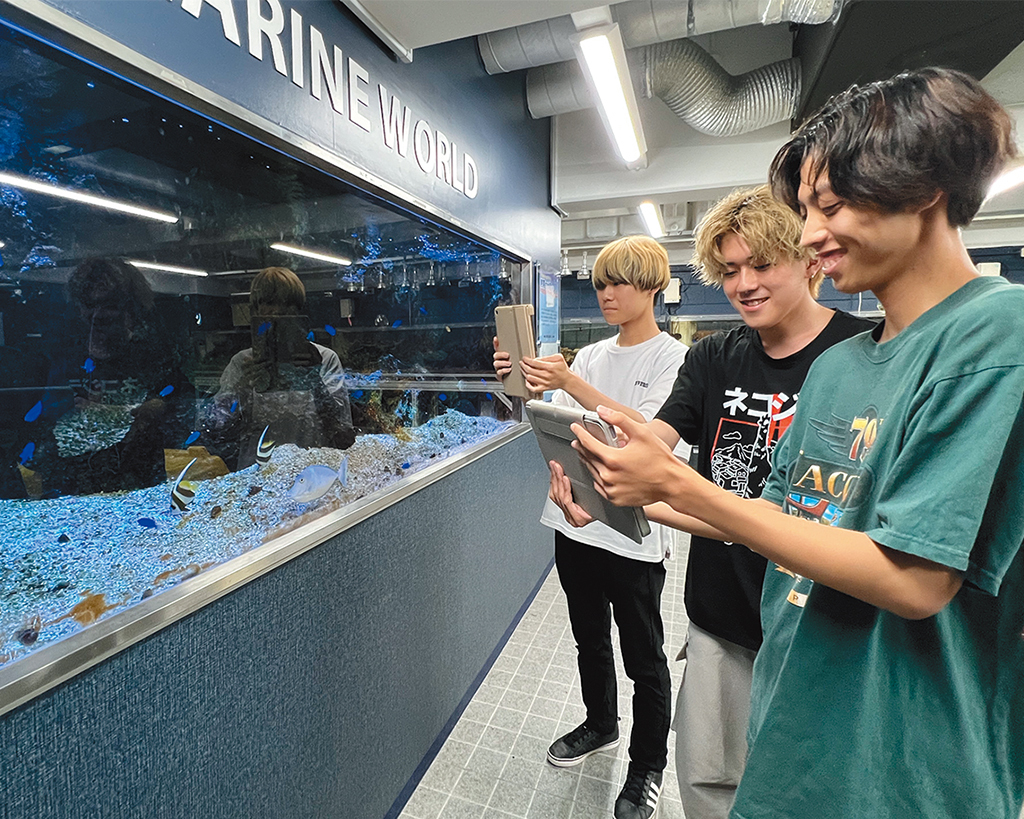 動物園・水族館×テクノロジー体験／大阪ＥＣＯ動物海洋専門学校